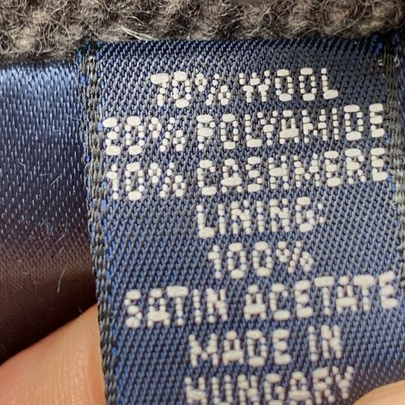 J Crew medium grey wool coat! Near new cond! - Picture 5 of 5